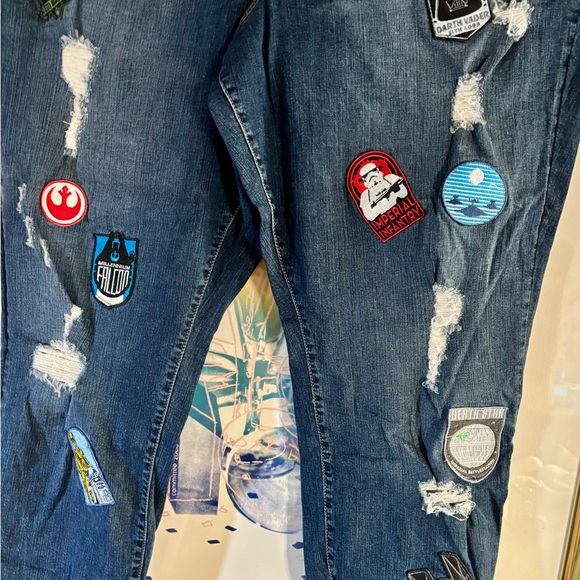 Star Wars Denim - Plus Size Jeans with Star Wars Patches